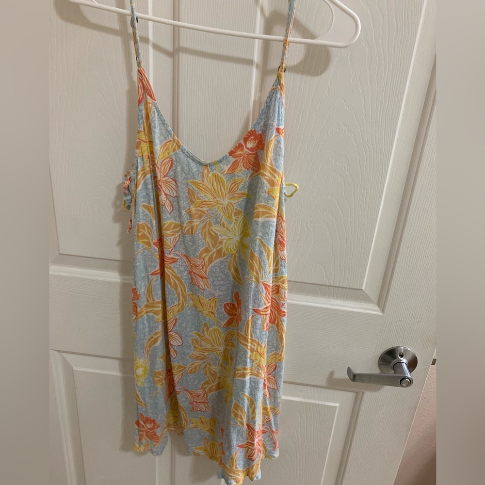 Women’s Floral Roxy Beach Cover Up Size Medium